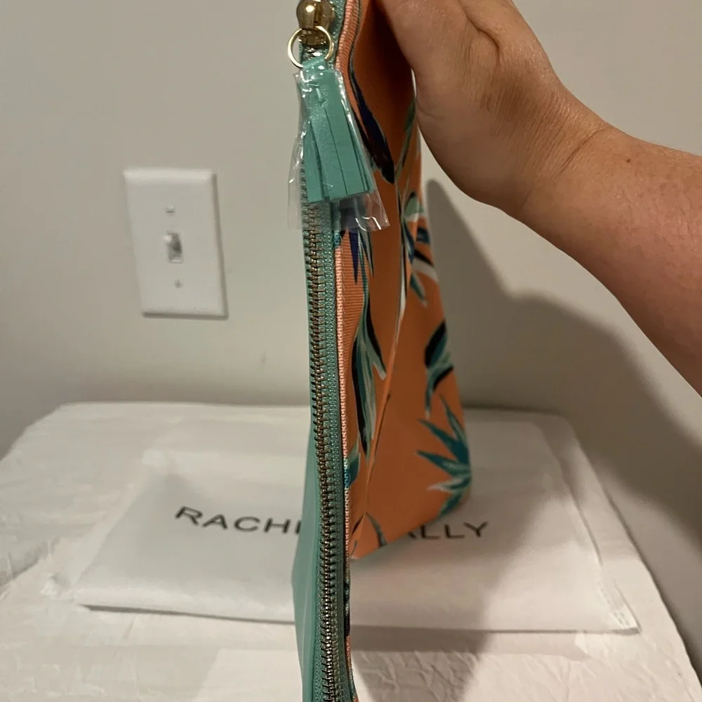 NWOT Rachel Pally Clutch-never used, comes with dust bag, see pics - Picture 12 of 12